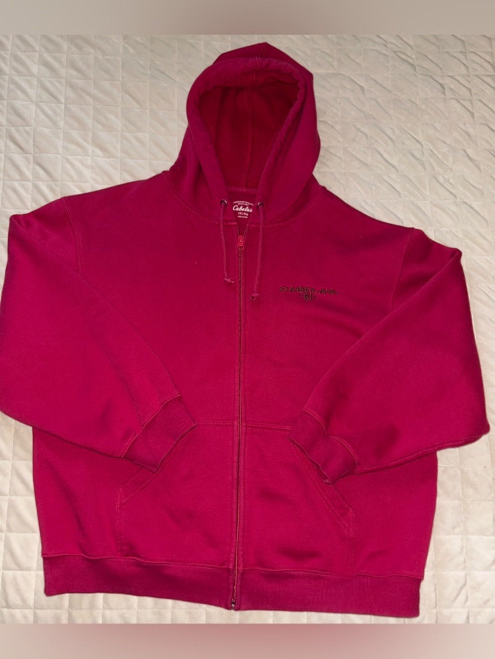 Cabela’s Full Zip Hoodie Jacket. Womens 2XL